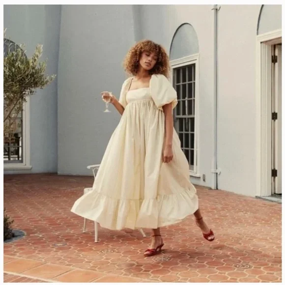 Doen Dresses Den Cecilia Dress Seed Pearl Xs Nwt Poshmark